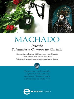 cover image of Poesie. Soledades e Campos de Castilla